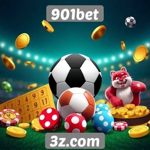 Diversidade de jogos disponíveis na 901bet